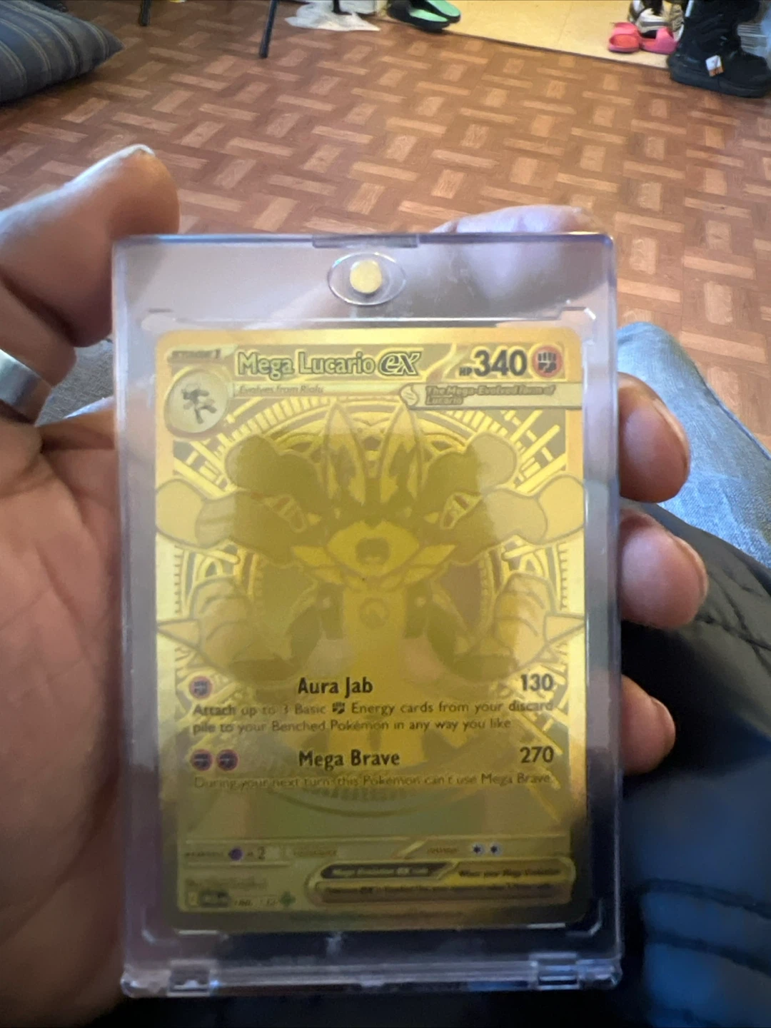 Mega Lucario ex #188 Pokémon TCG Card