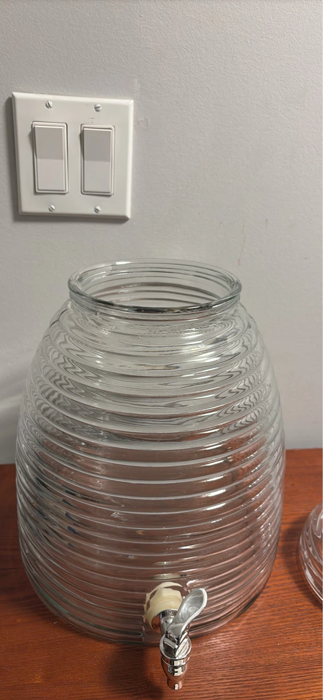 Glass Beverage Dispenser with Spigot - photo 4