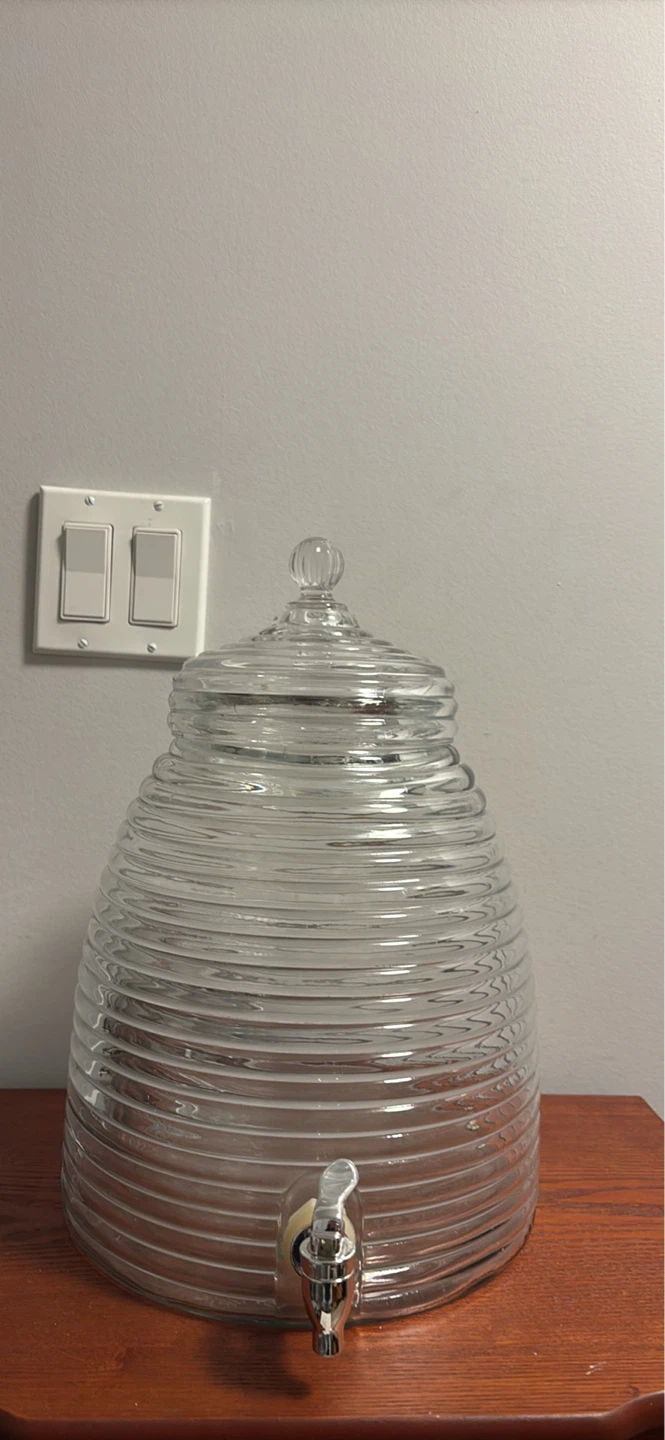 Glass Beverage Dispenser with Spigot - photo 2