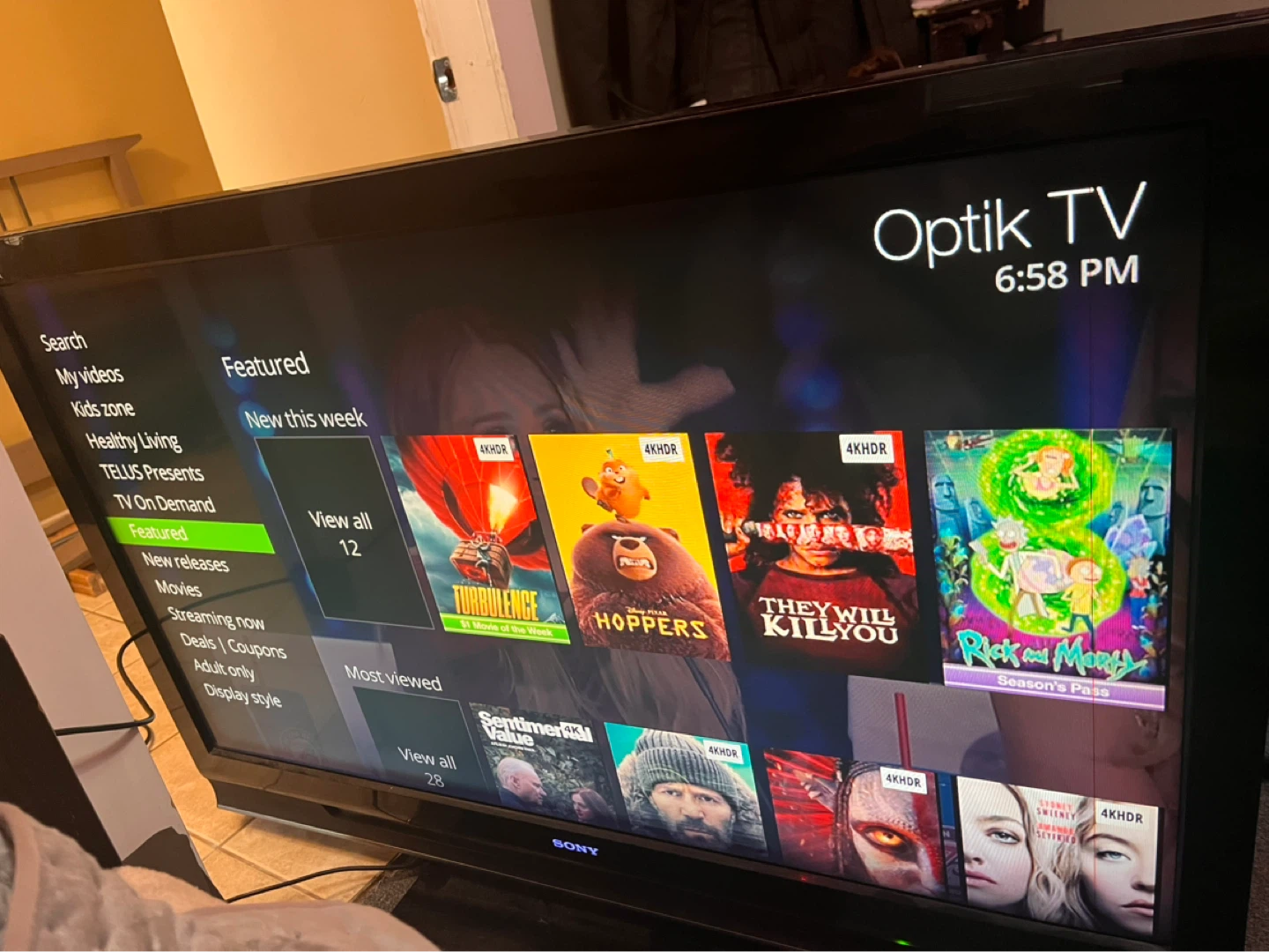 2008 Sony tv