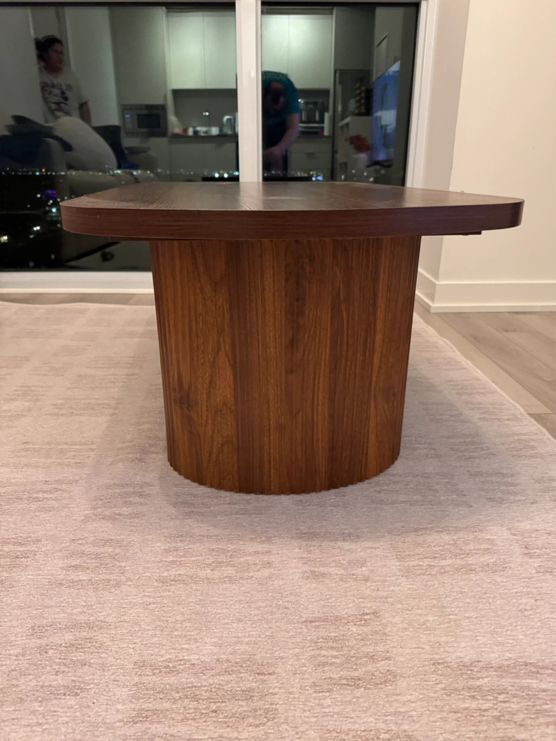 Walnut Coffee Table with Shelf - photo 3