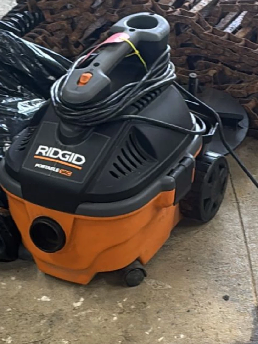 RIDGID Portable Wet/Dry Vacuum