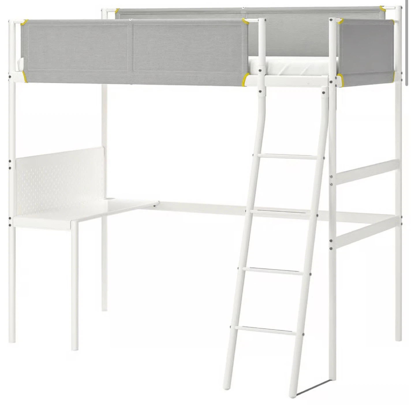 IKEA Loft Bed Frame with Desk