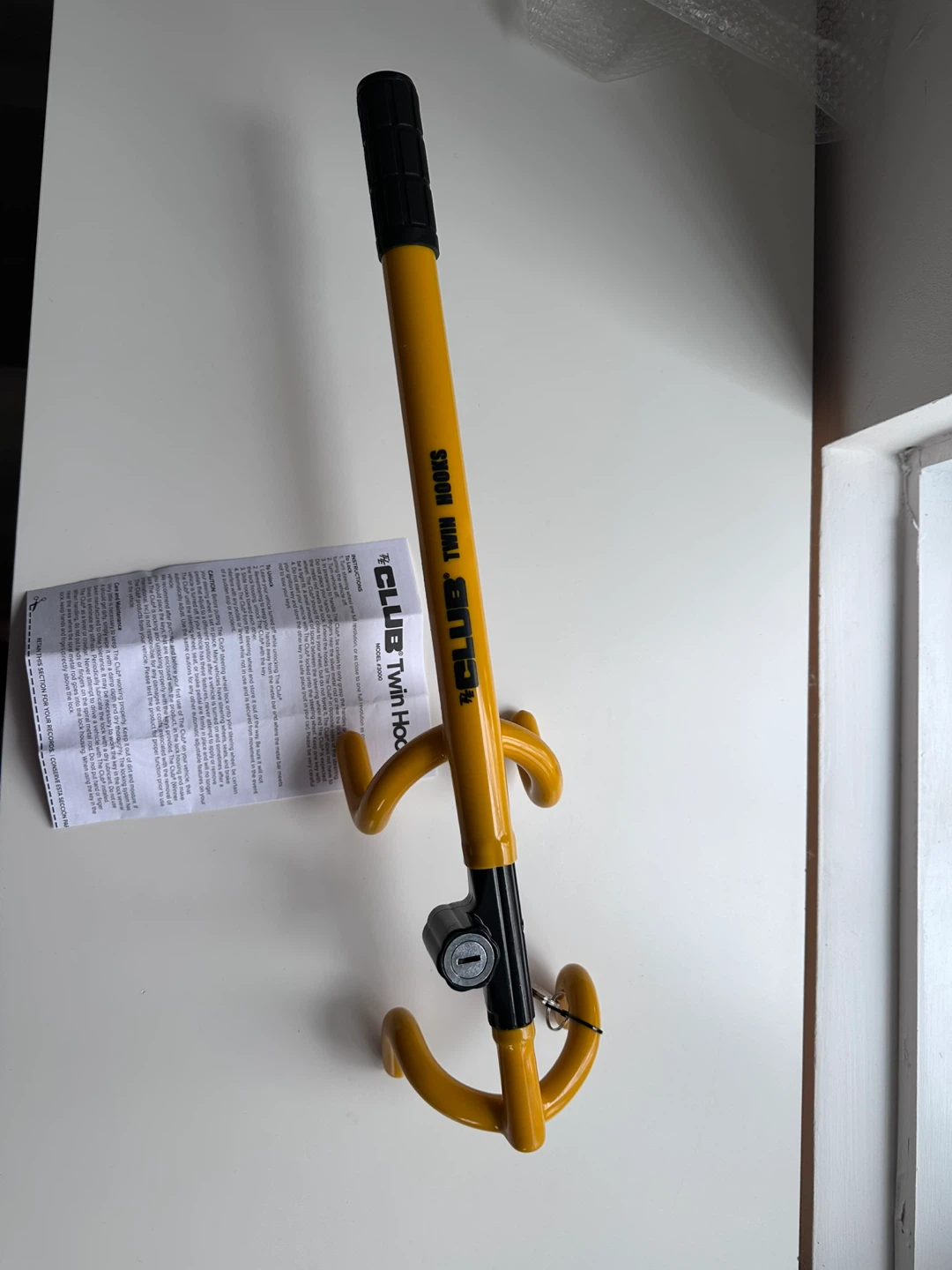 The CLUB Twin Hooks Steering Wheel Lock - photo 3