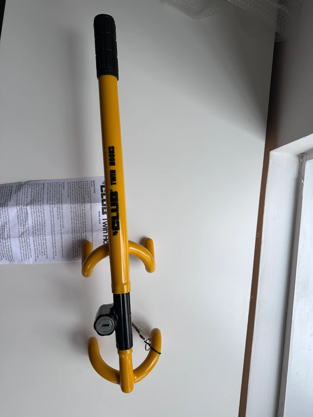 The CLUB Twin Hooks Steering Wheel Lock - photo 2