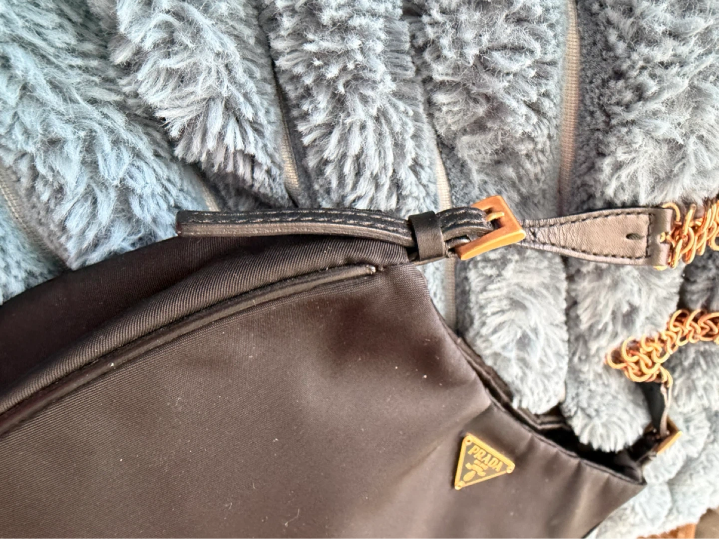 Prada Black Small Nylon Shoulder Bag - photo 5