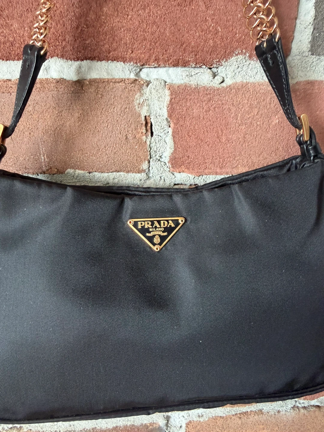 Prada Black Small Nylon Shoulder Bag - photo 2