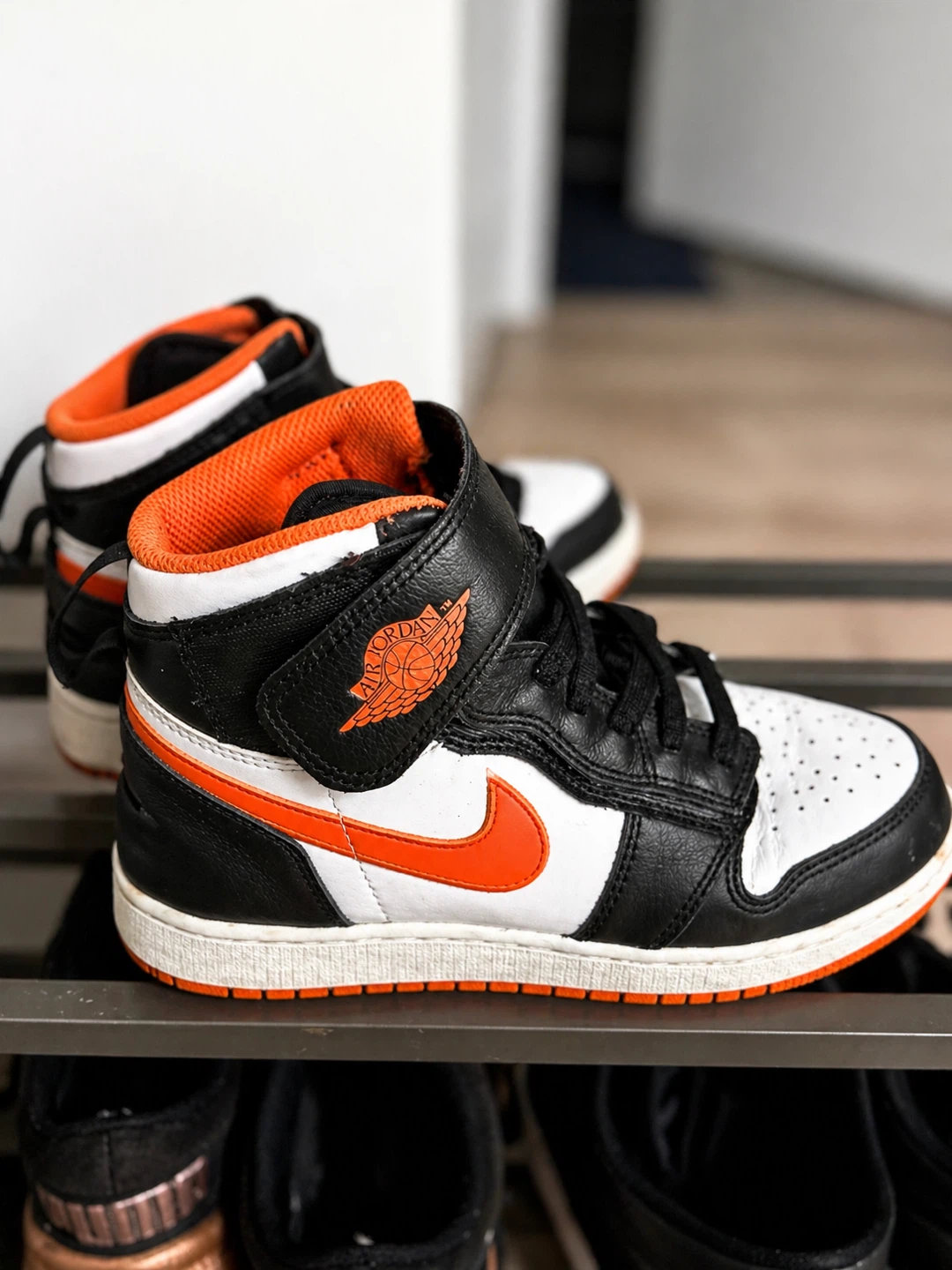 Air Jordan 1 Mid SE TD Kids Shoes