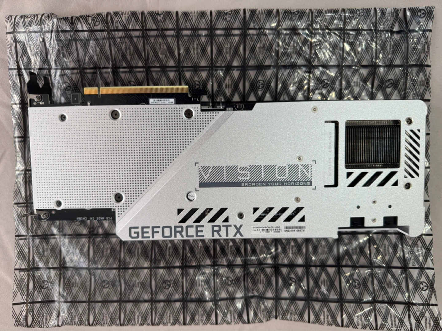Gigabyte RTX 3080 Vision 10GB WHITE | Pristine + Box Included - photo 3