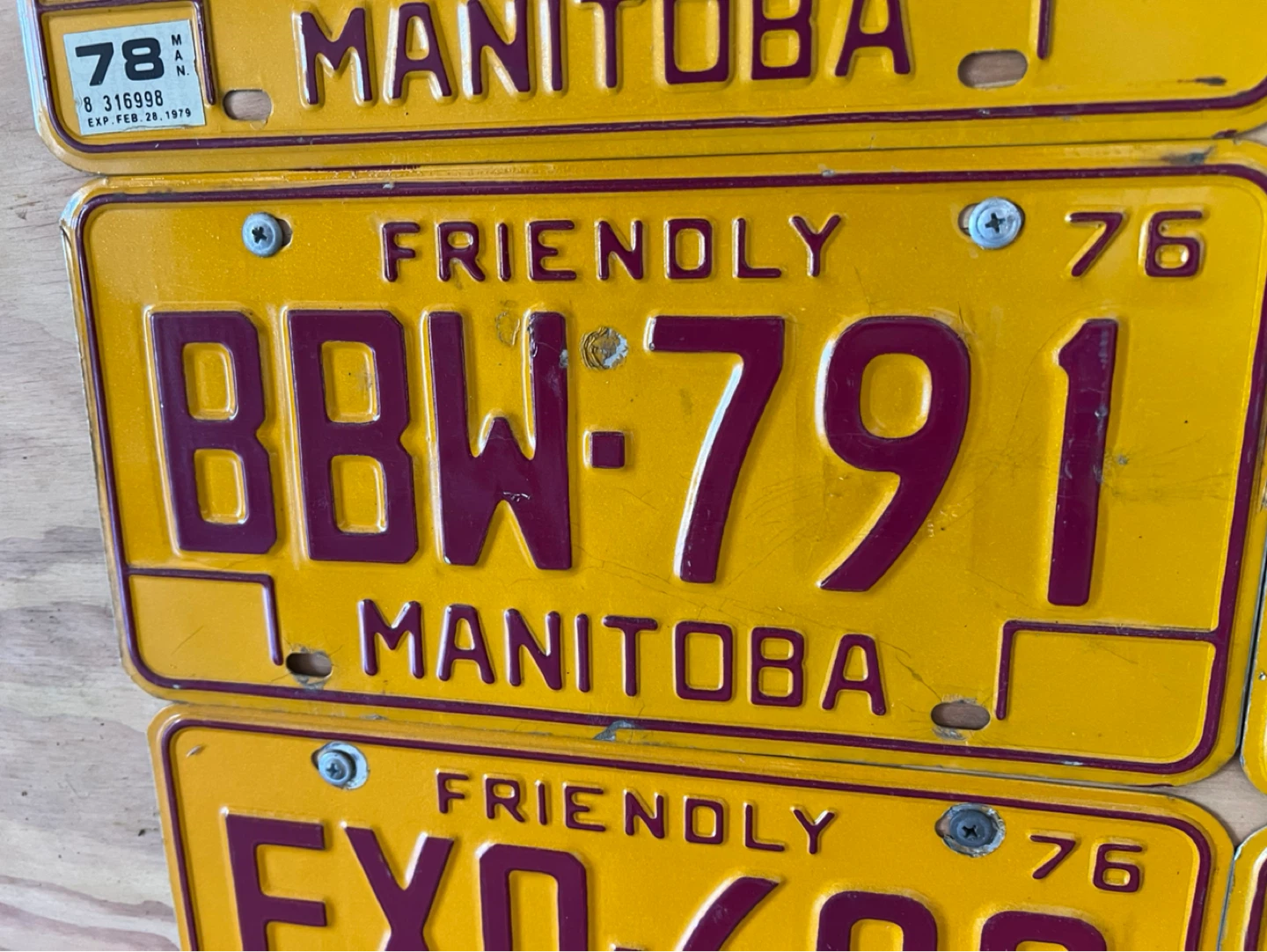 License plate
