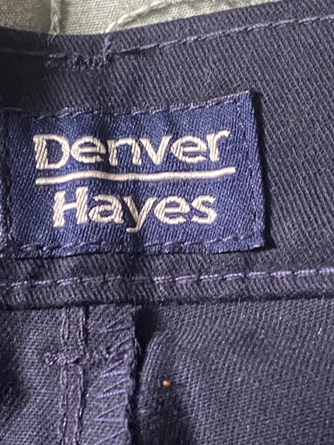 Denver Hayes Navy Blue Pleated Shorts🌱 - photo 2