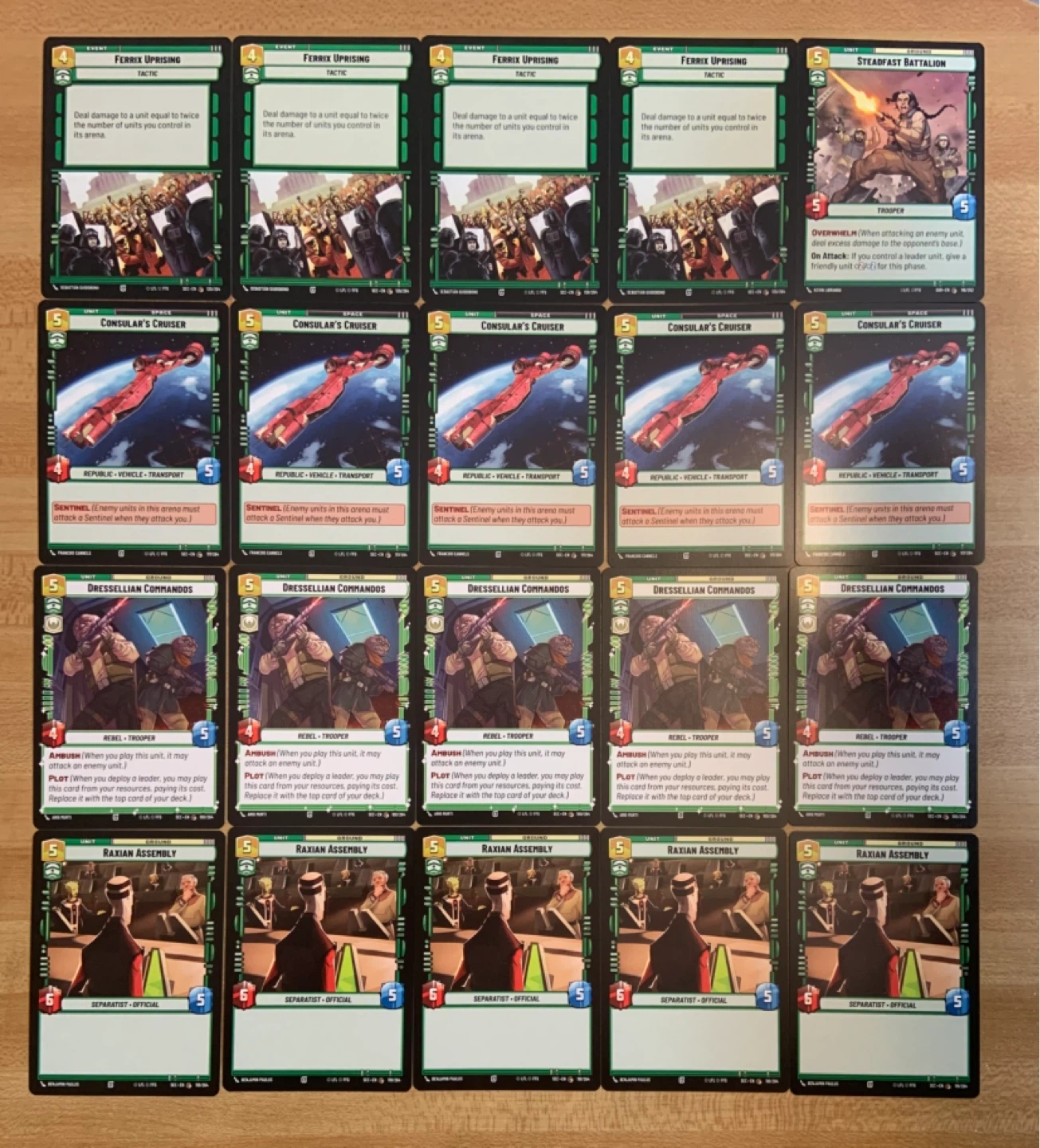 Common Card Lot Star Wars Unlimited Near Mint - photo 2