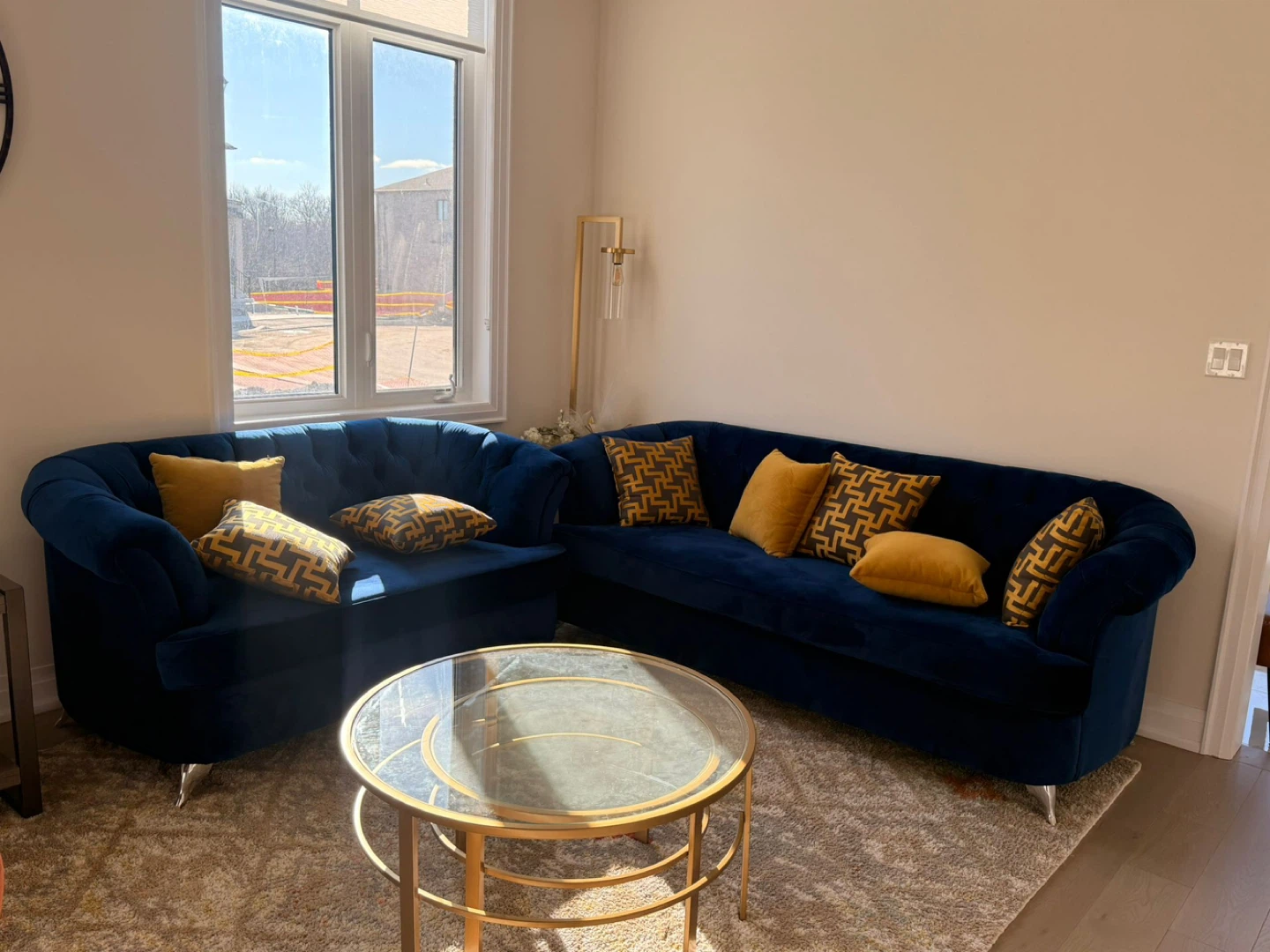 Custom made 3+2 Sofa Set, and other side and decor items - photo 2