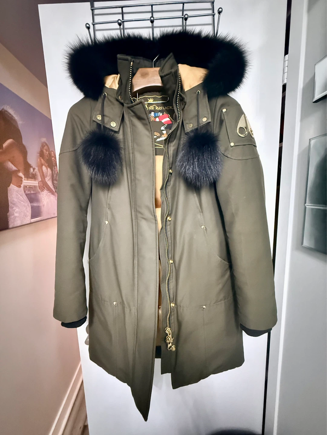 Moose Knuckles Gold Series Down Parka Jacket