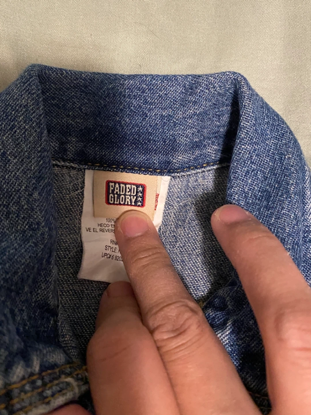 Faded Glory Denim Jacket - Infants 24M🌱 - photo 3