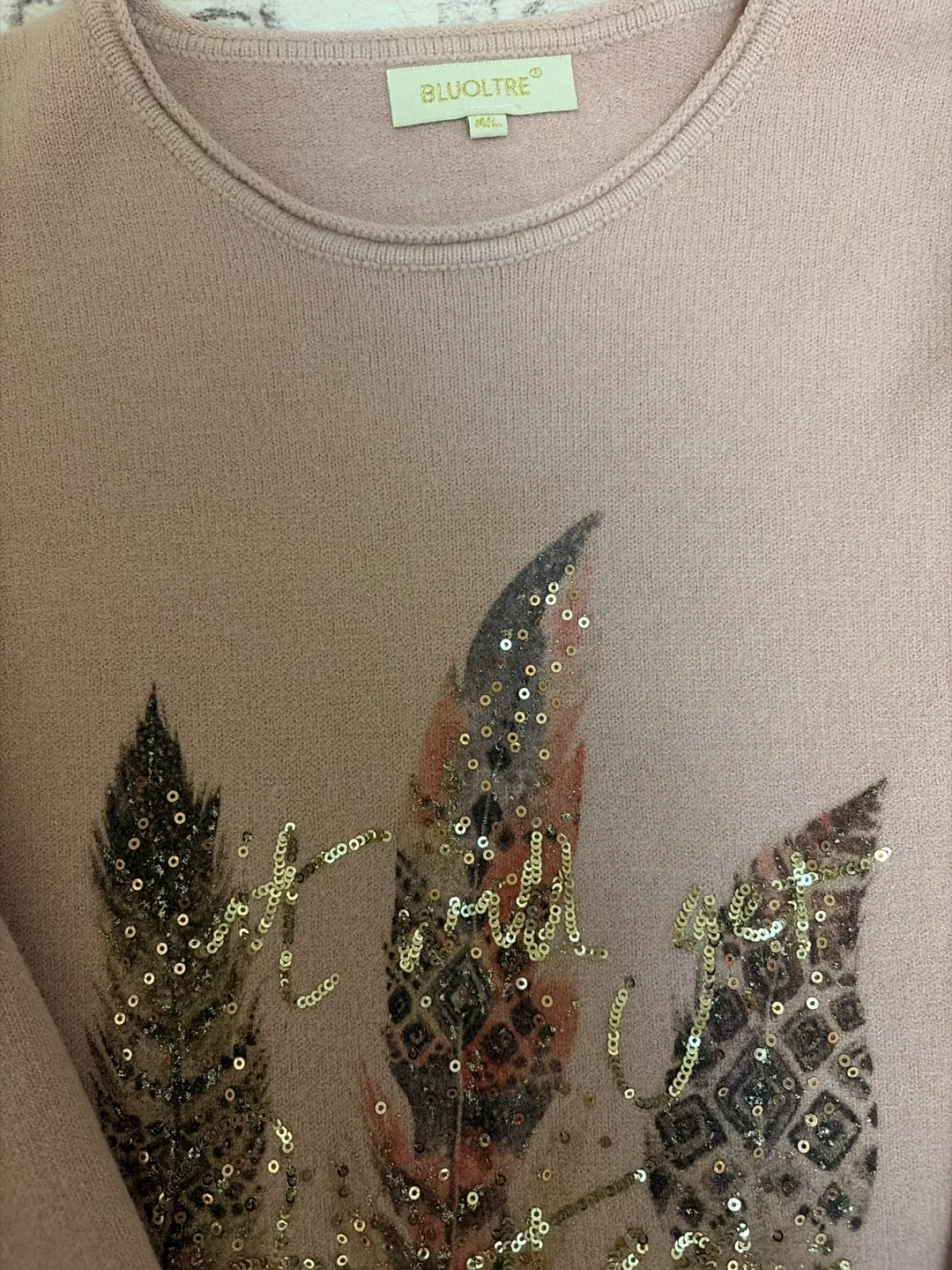 Blueltre Sequin Sweater M/L - photo 2