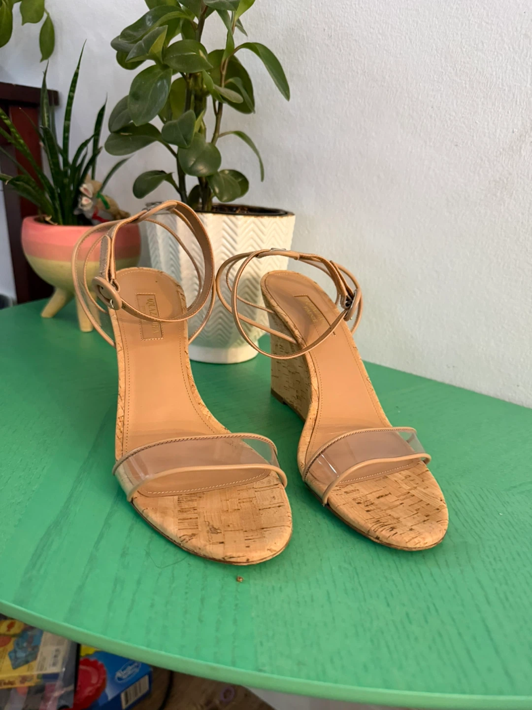 Aquazzura Wedge Sandals size 7.5