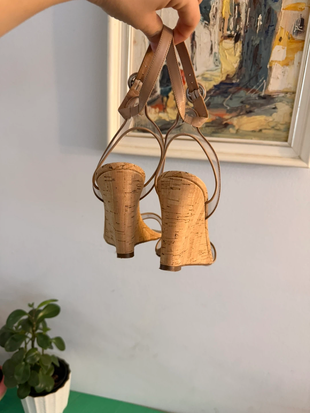 Aquazzura Wedge Sandals size 7.5 - photo 4
