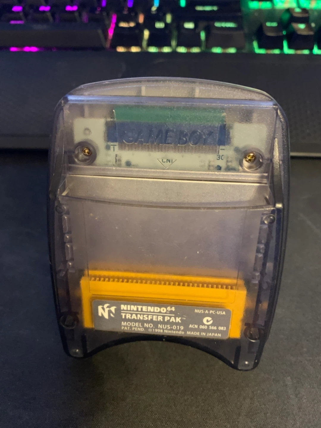 Nintendo 64 Transfer Pak for Game Boy