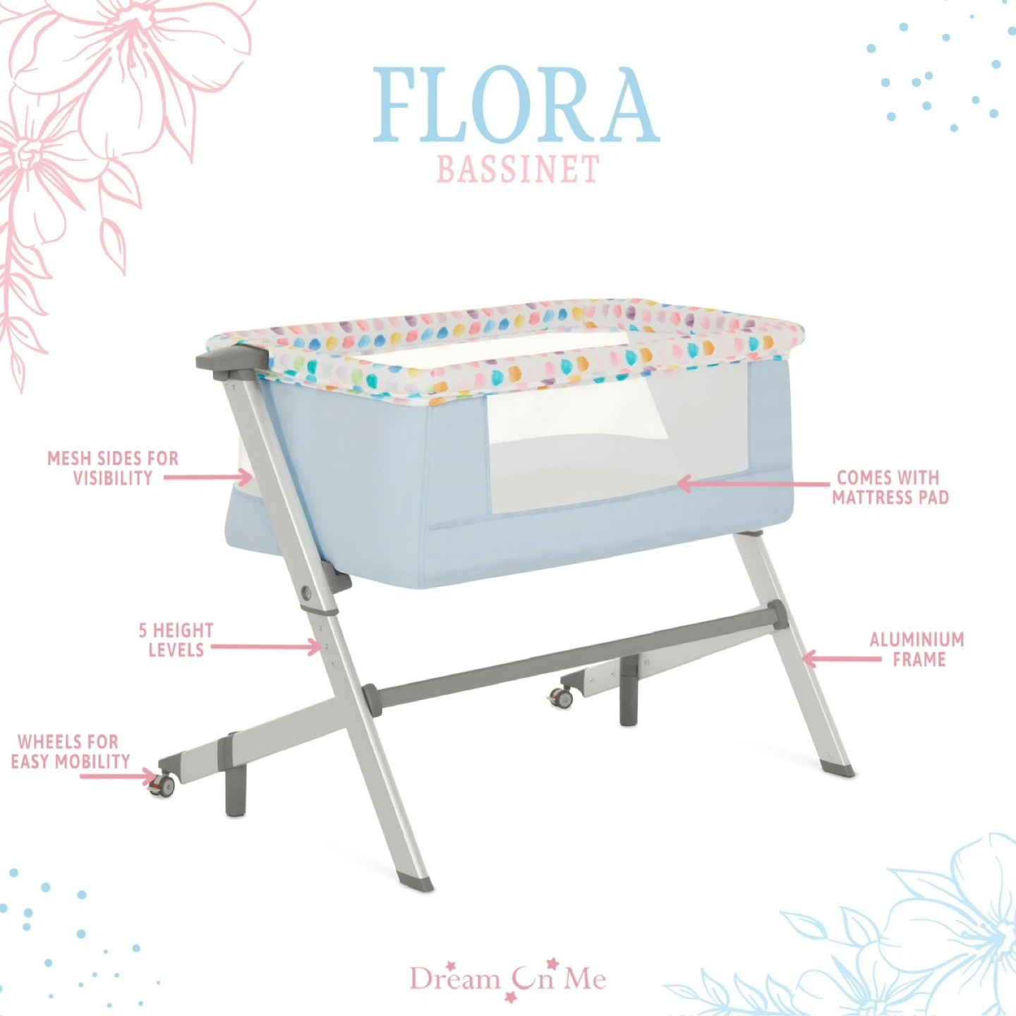 Dream On Me Flora Bassinet - photo 2