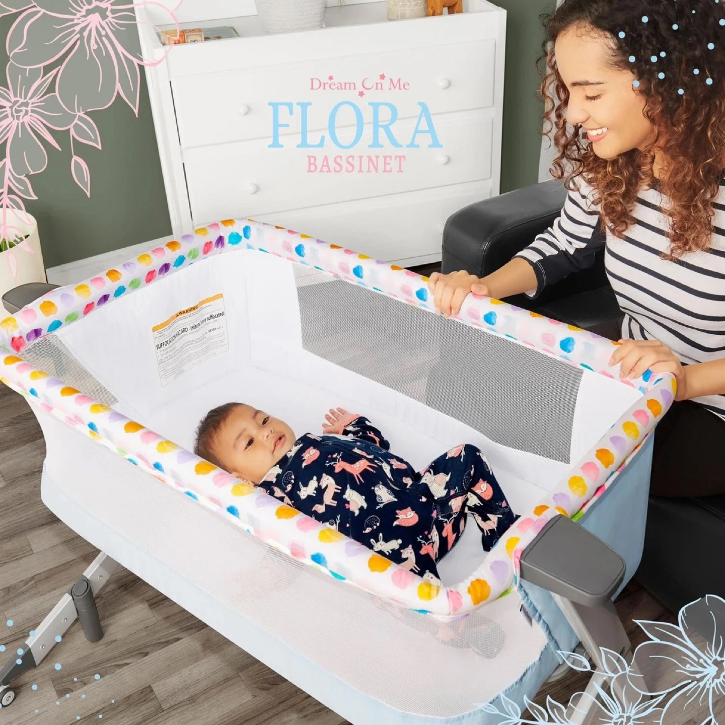 Dream On Me Flora Bassinet - photo 3