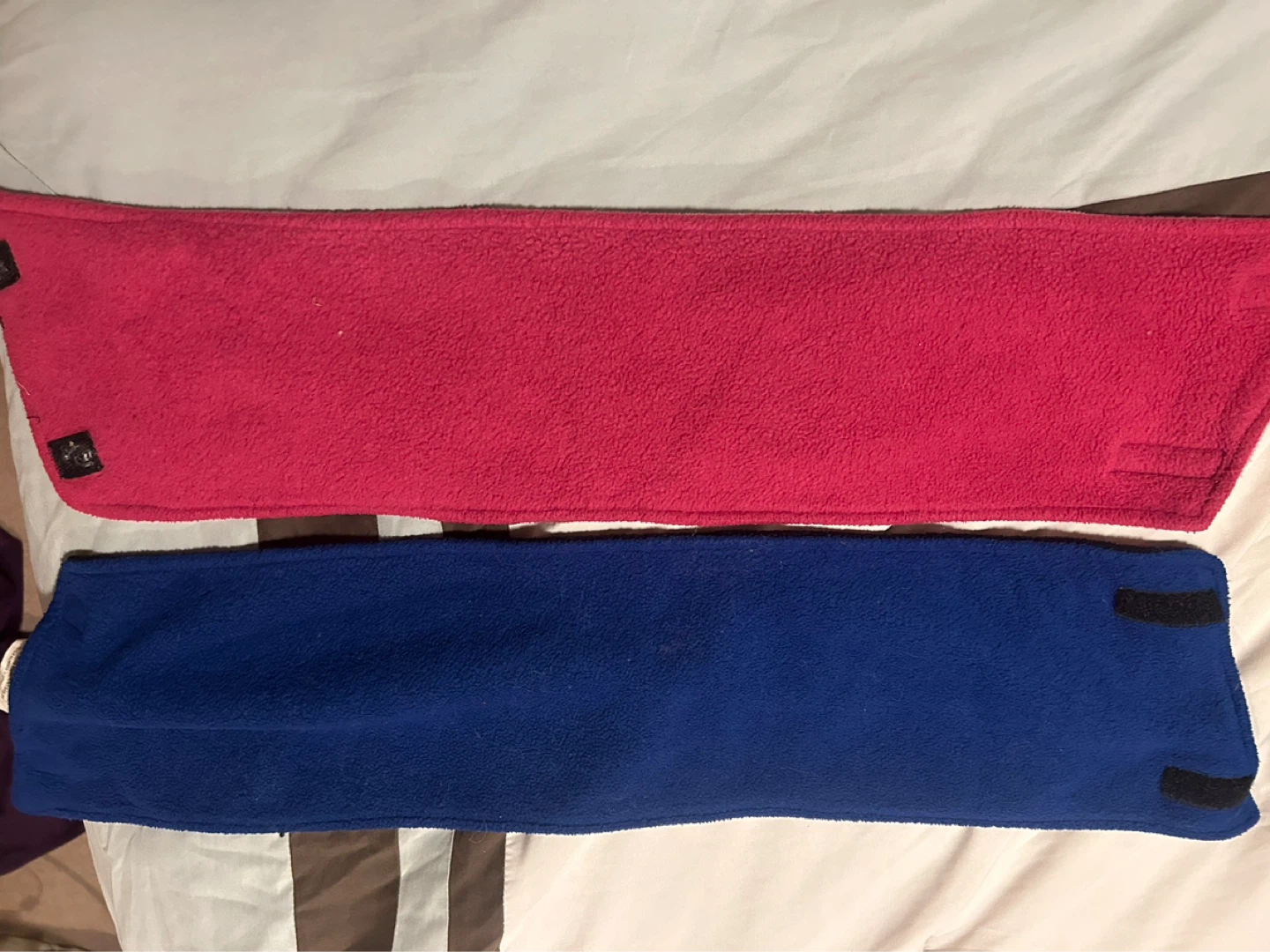 Fleece neck warmers