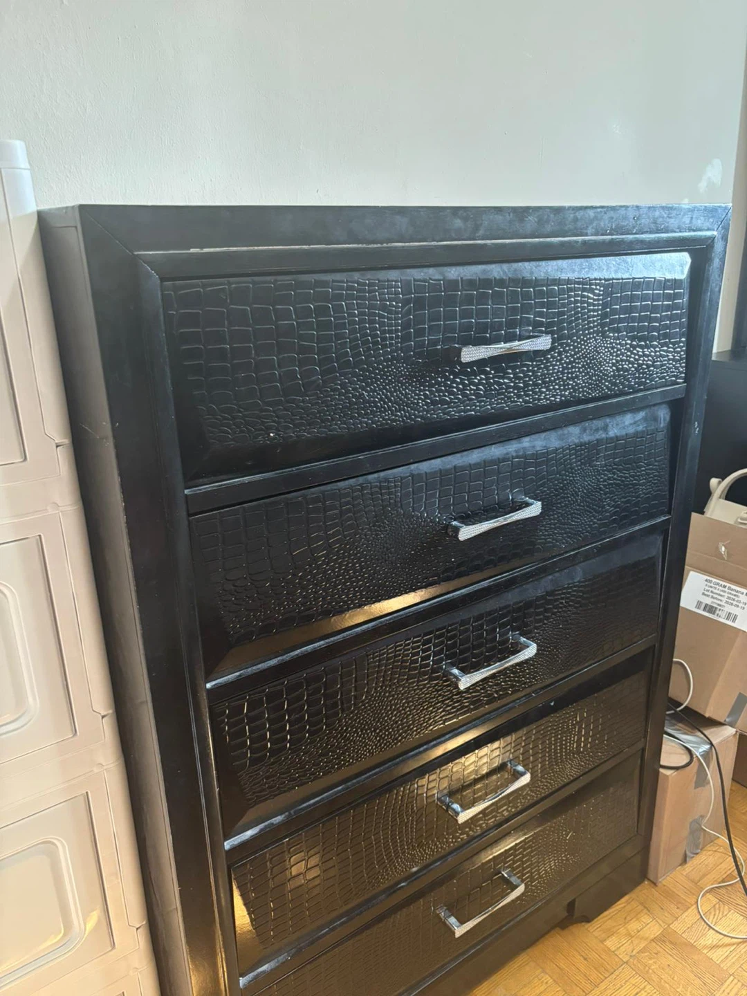 Black Dresser with Mirror,Queen size bed,black dresser ,bunk bed - photo 2