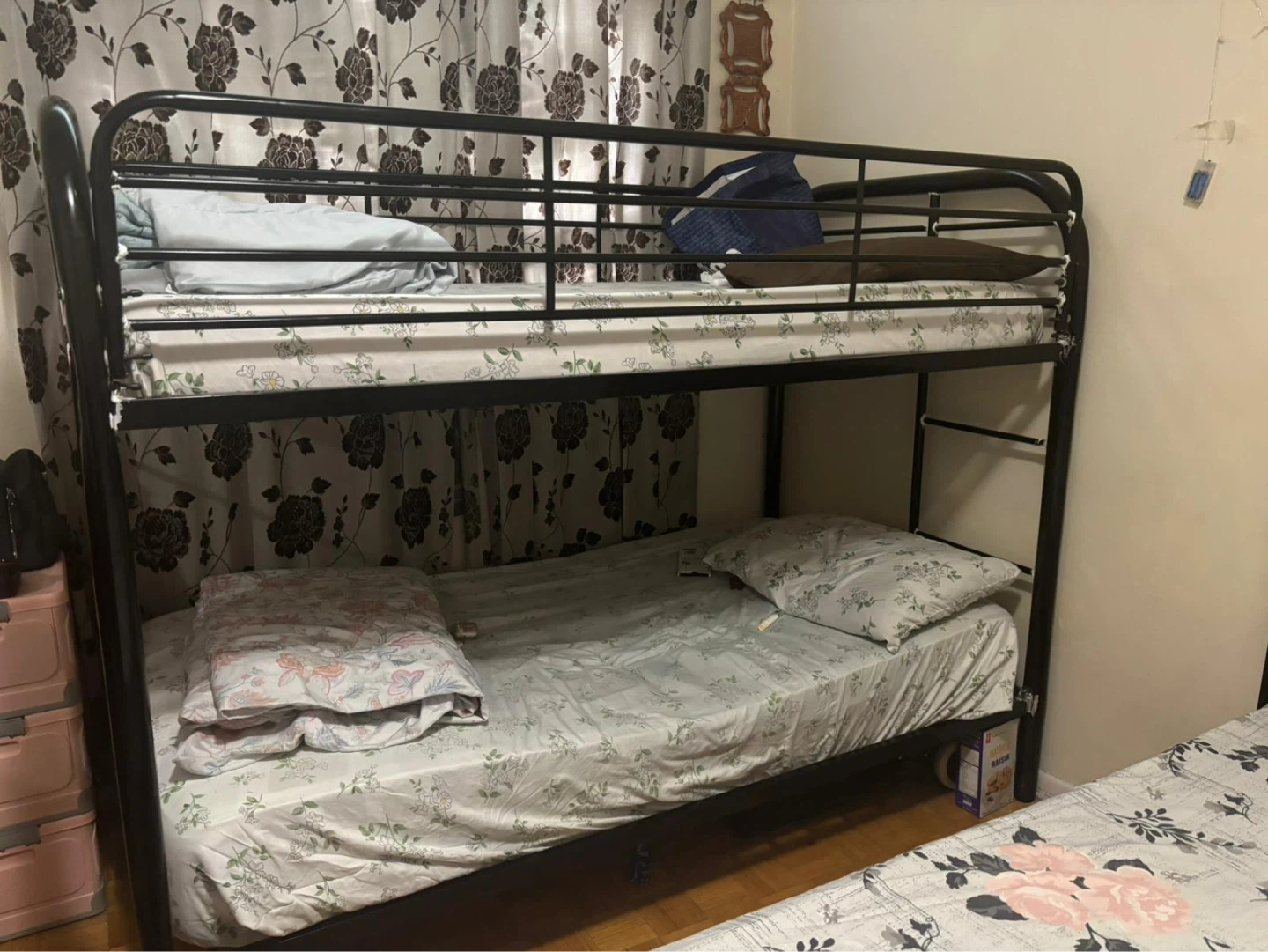 Black Dresser with Mirror,Queen size bed,black dresser ,bunk bed - photo 5