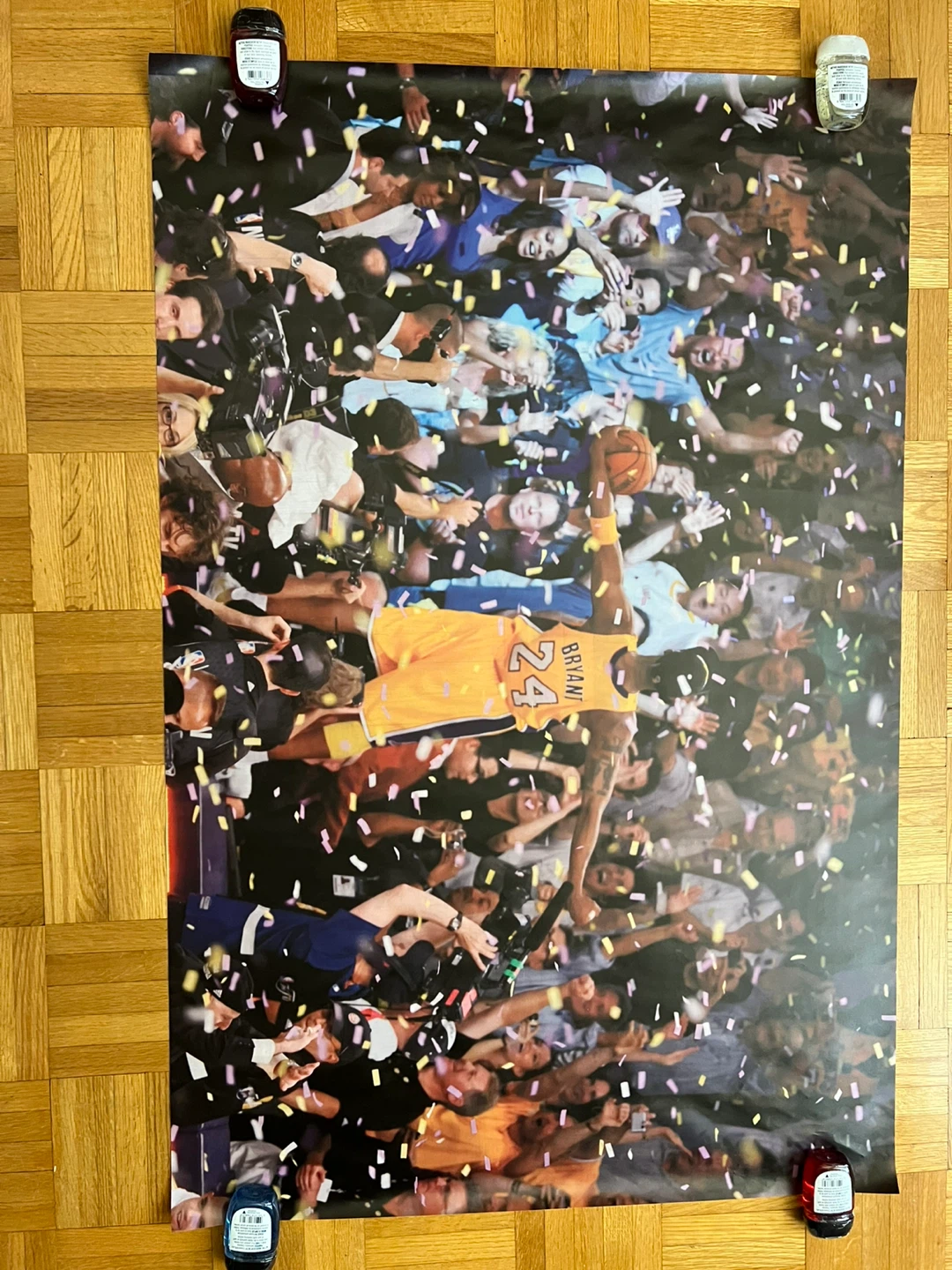 Kobe Bryant 24 "The Final Game" Poster