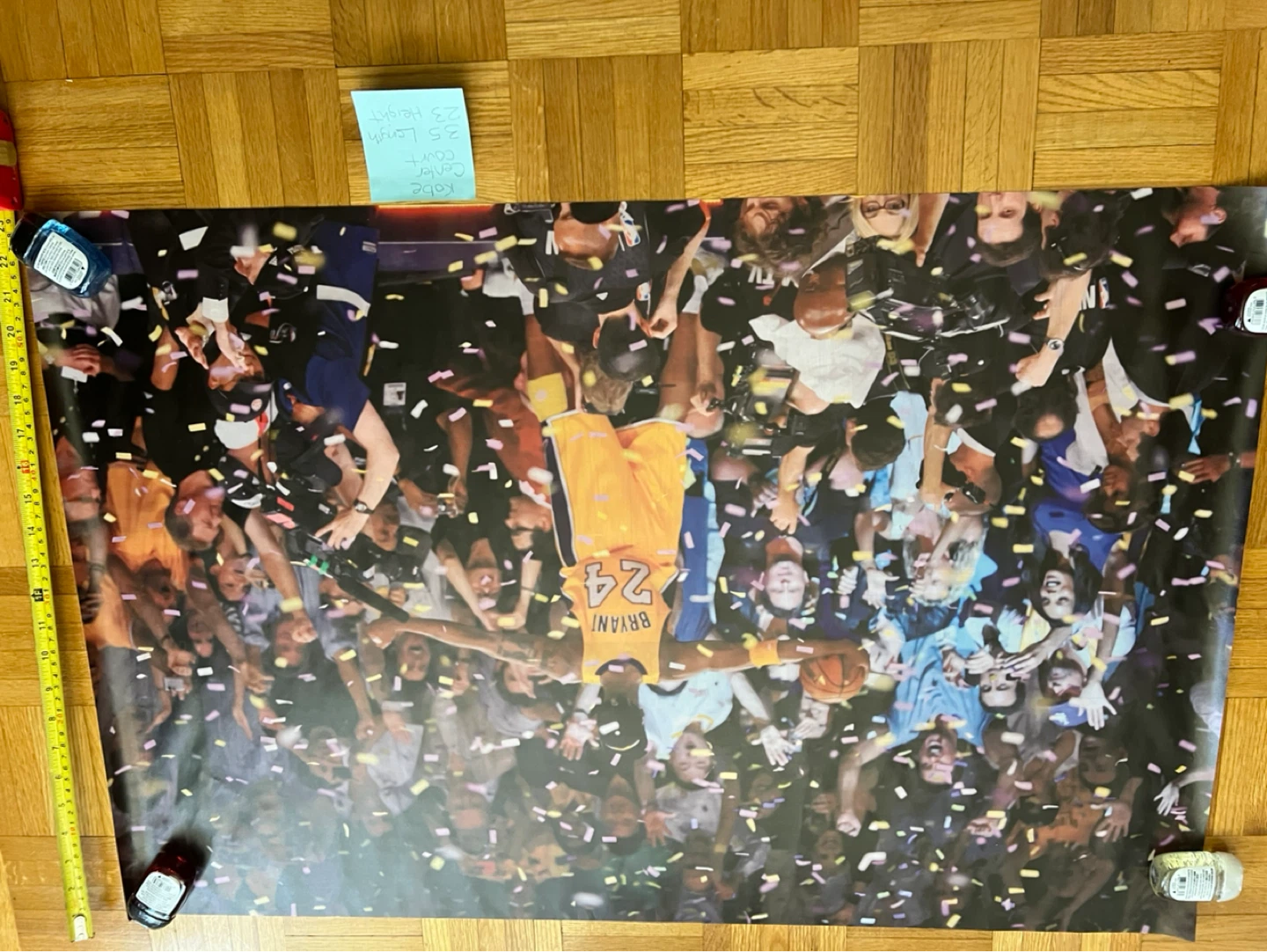 Kobe Bryant 24 "The Final Game" Poster - photo 2