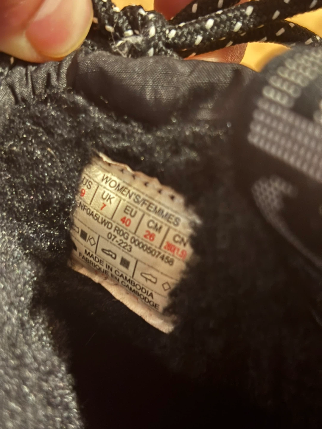 The North Face Women's Black Insulated Boots Size 7 US - photo 4