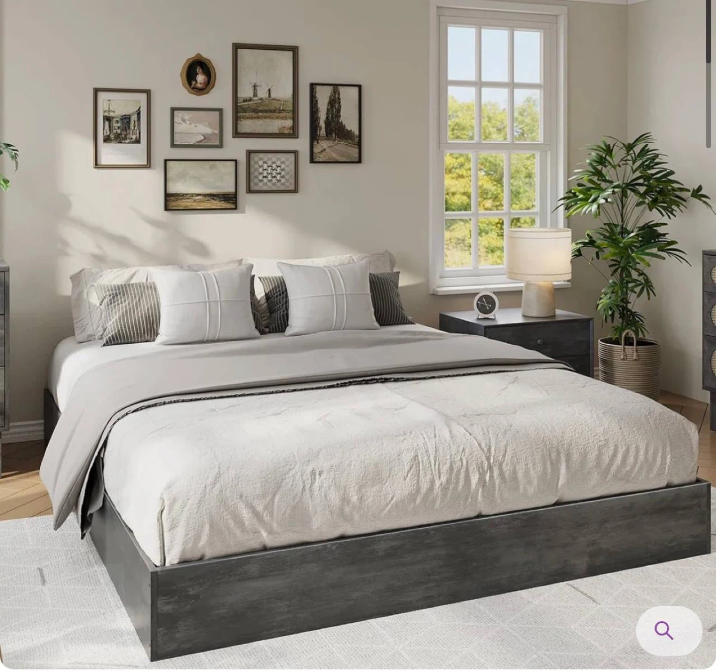 Platform Bed Frame ,No Box Spring Needed, Easy Assembly - photo 2
