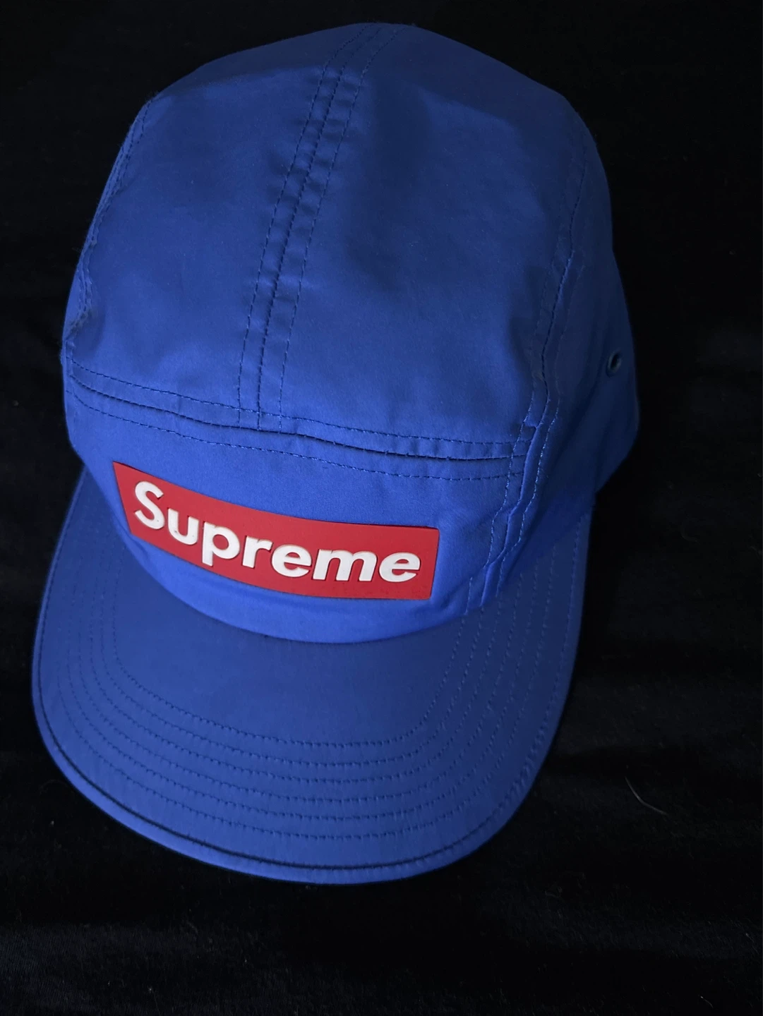 Supreme 5-Panel Camp Cap - Royal Blue
