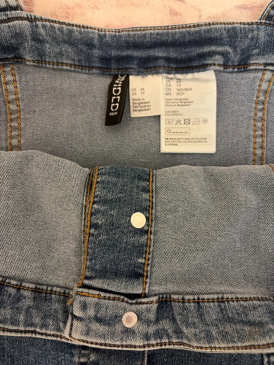 H&M Denim Pinafore Dress - photo 2