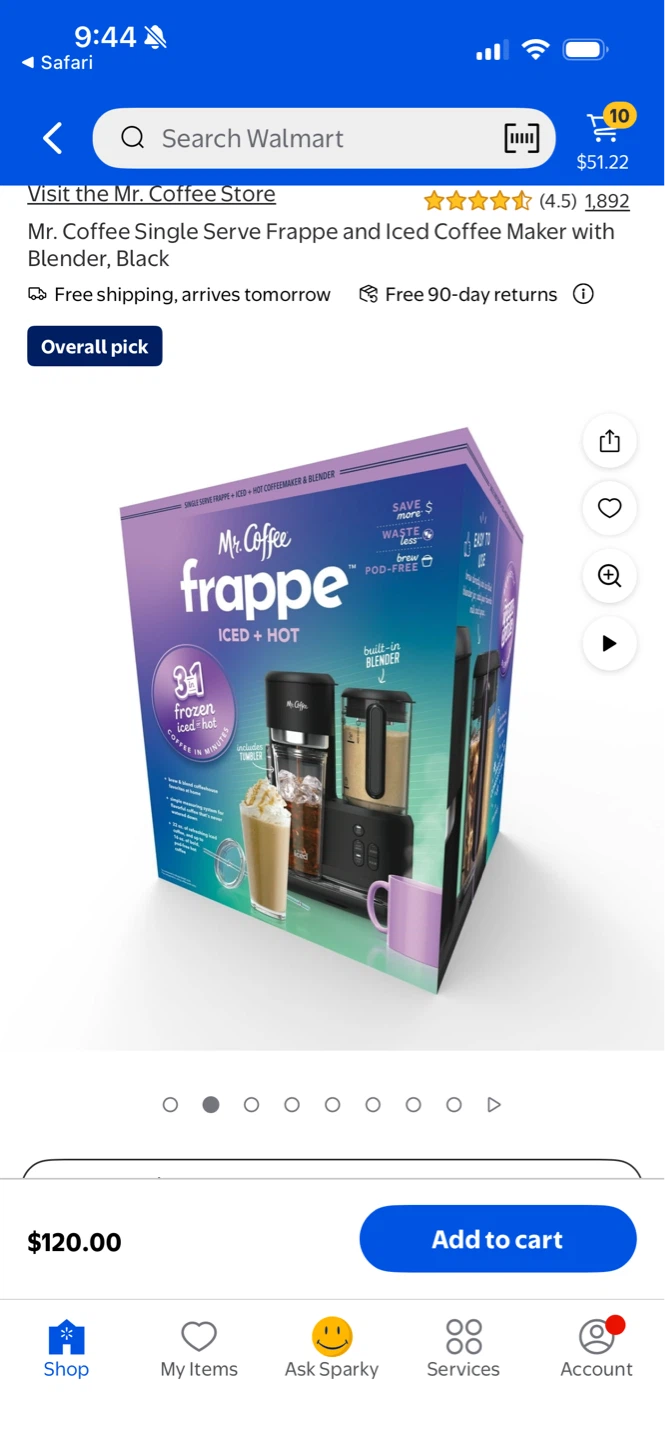 Mr. Coffee 3 in 1 coffee maker