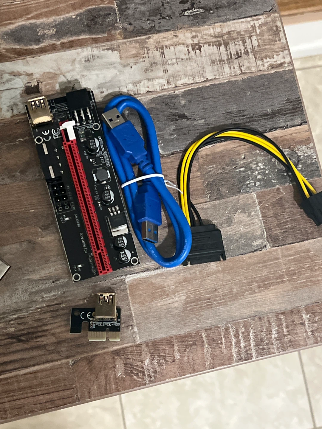 PCI-e Riser Card Set