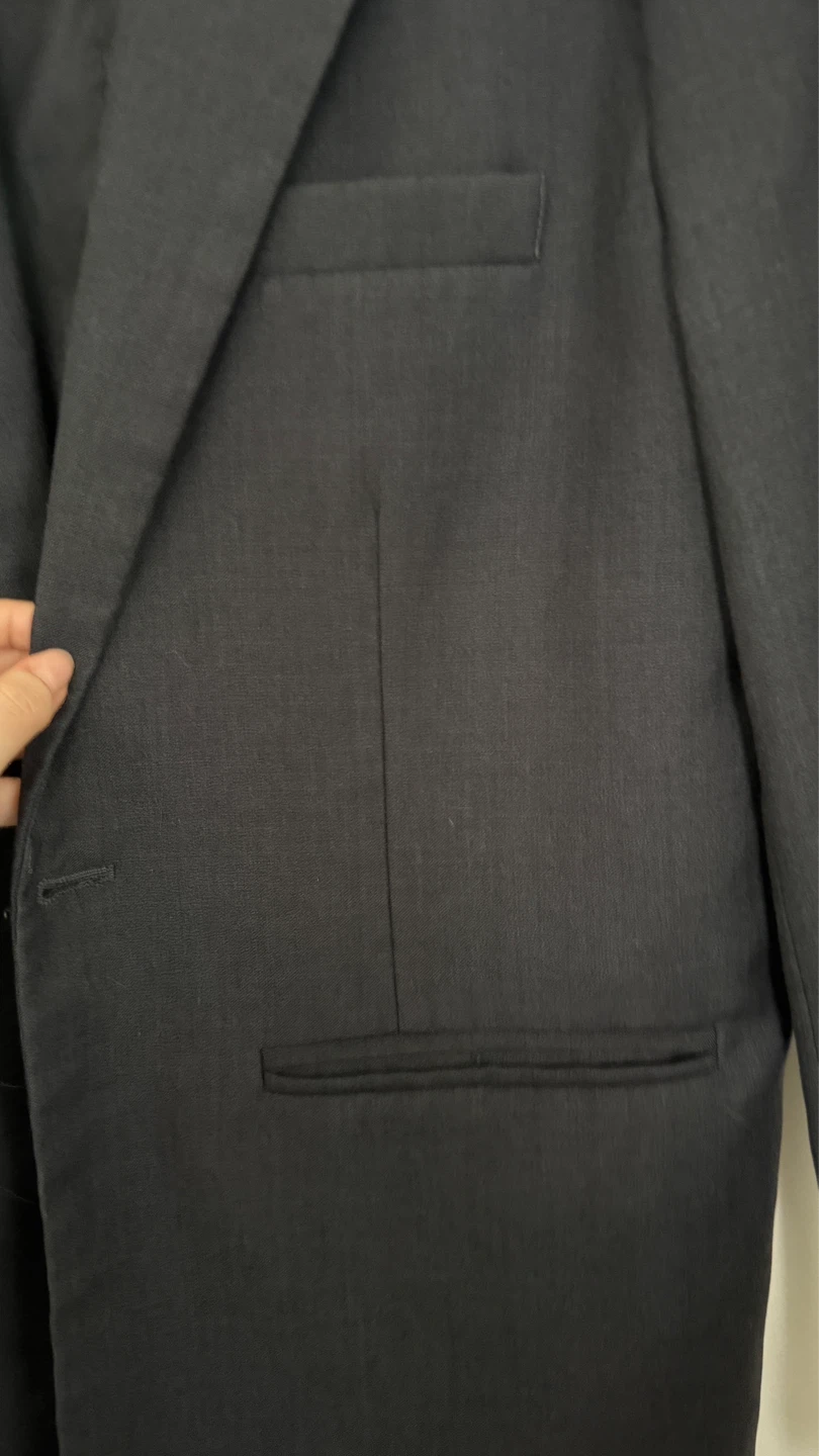 Unisex Oversize Black Blazer - photo 5