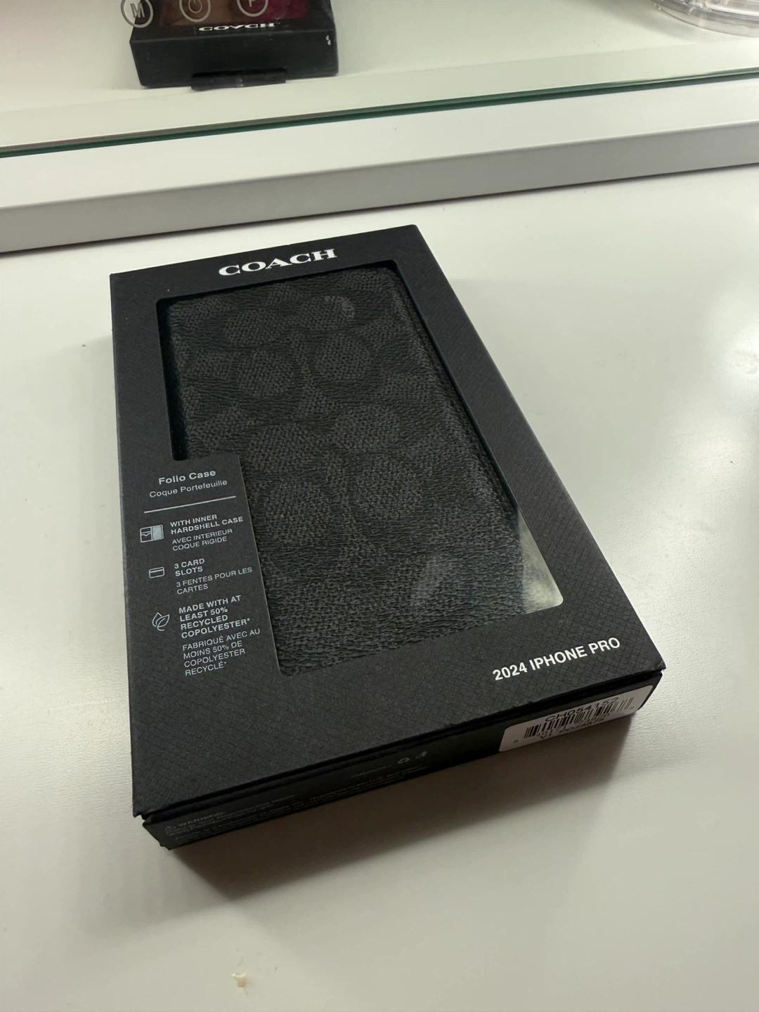 Coach Folio Phone Case for 2024 iPhone Pro