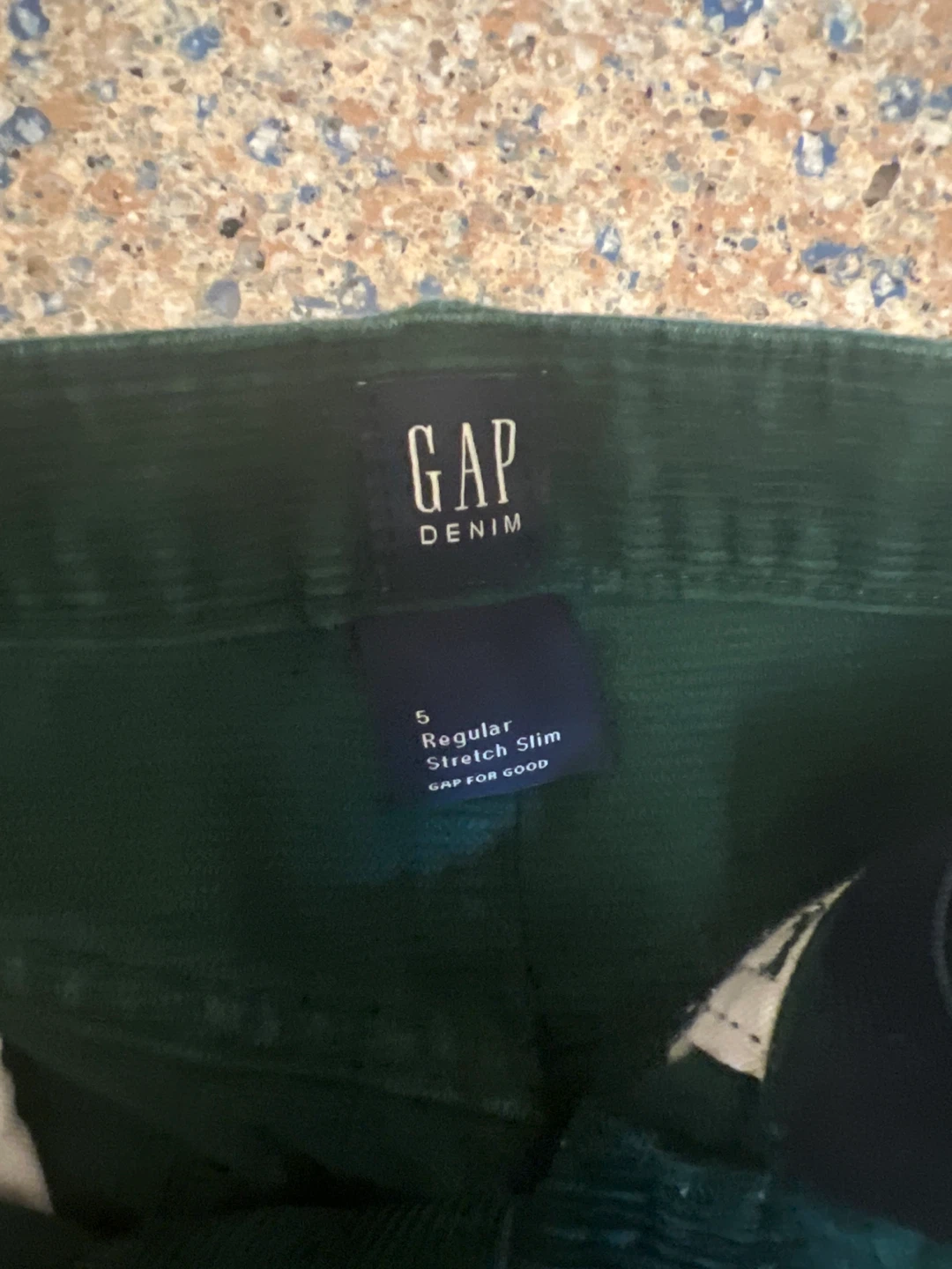 GAP Corduroy Pants Size 5 Green - photo 3