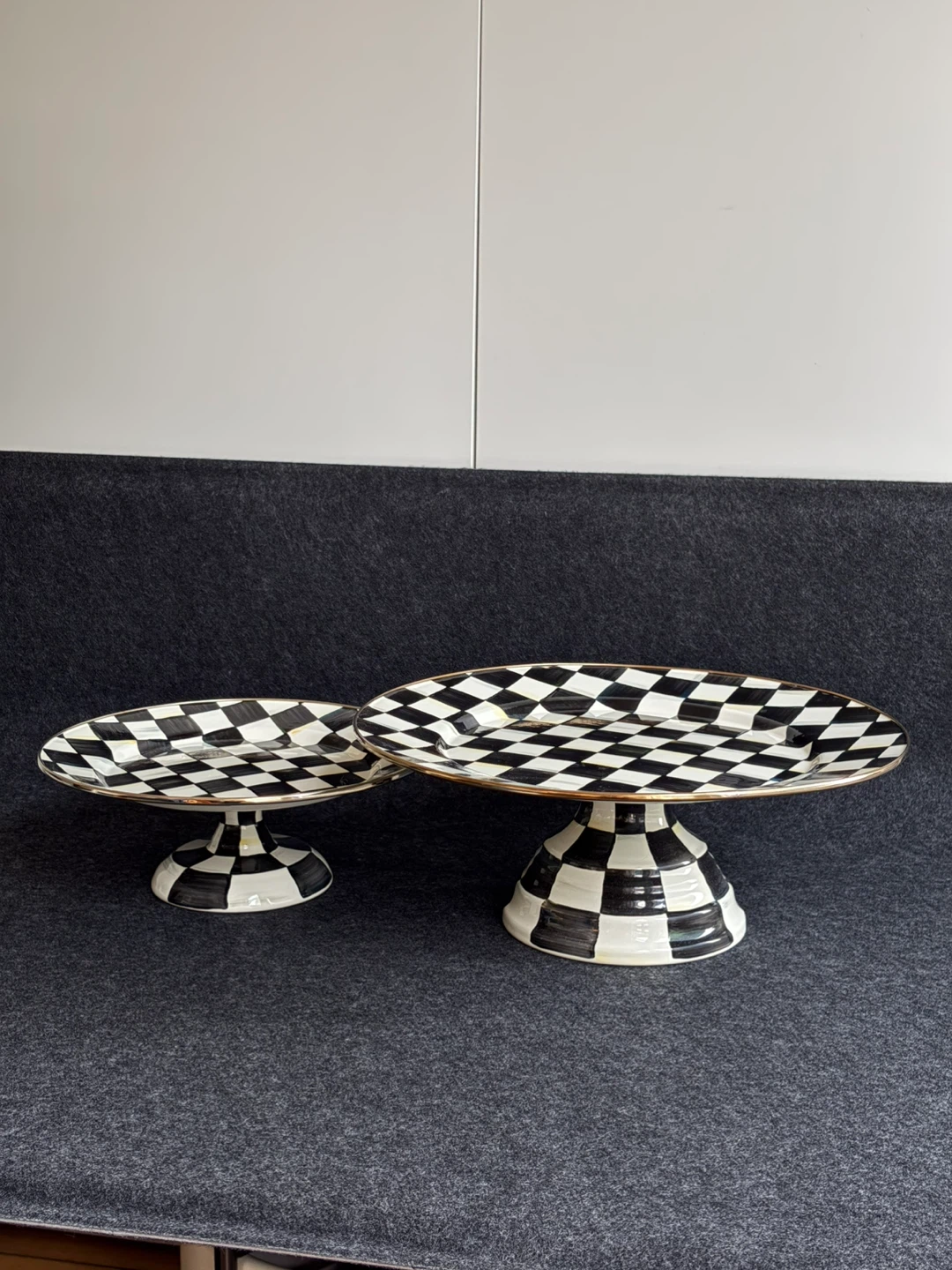 MacKenzie-Childs Courtly Check Collection – Full Set - $950 - photo 4