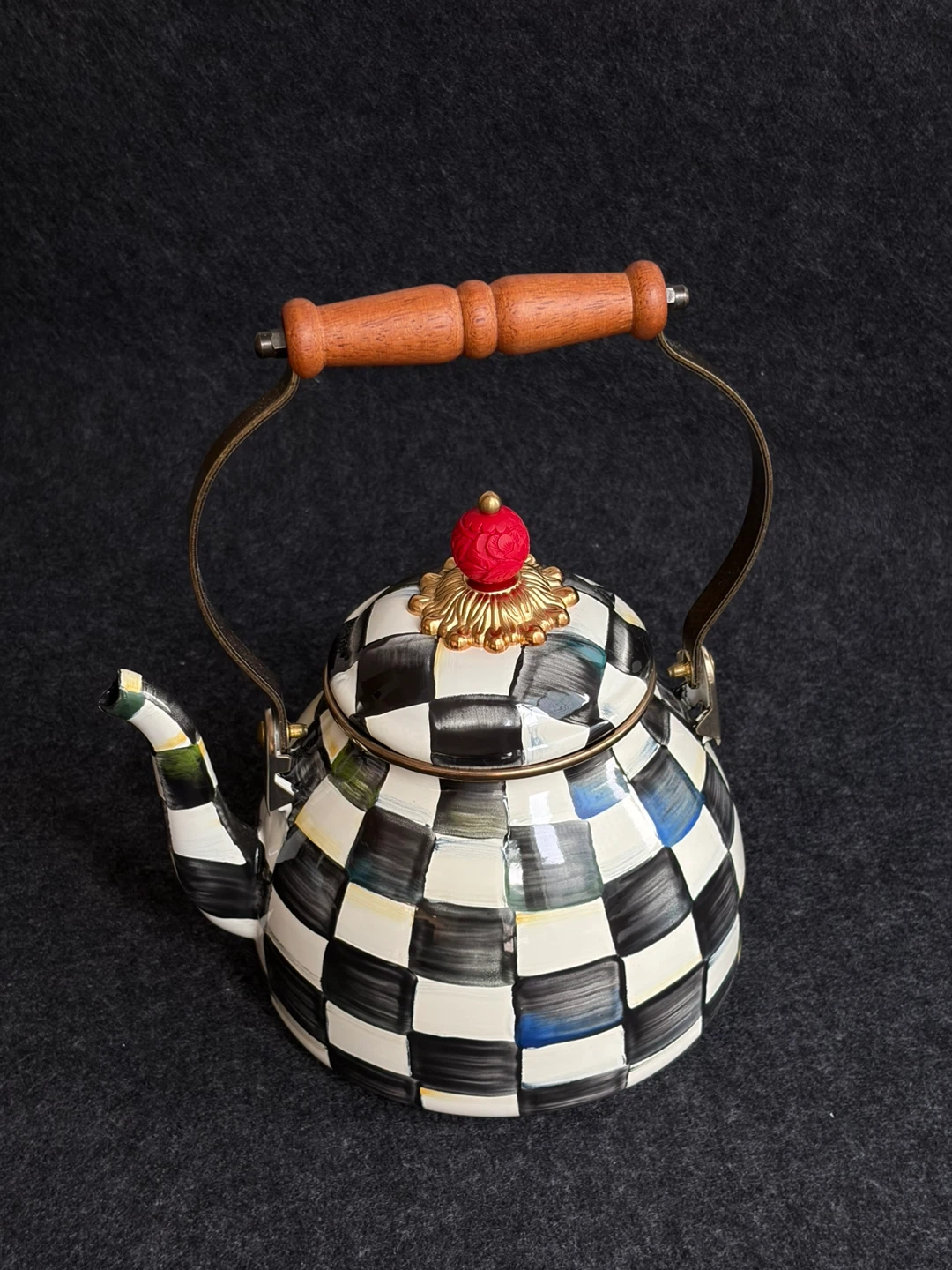 MacKenzie-Childs Courtly Check Collection – Full Set - $950 - photo 5