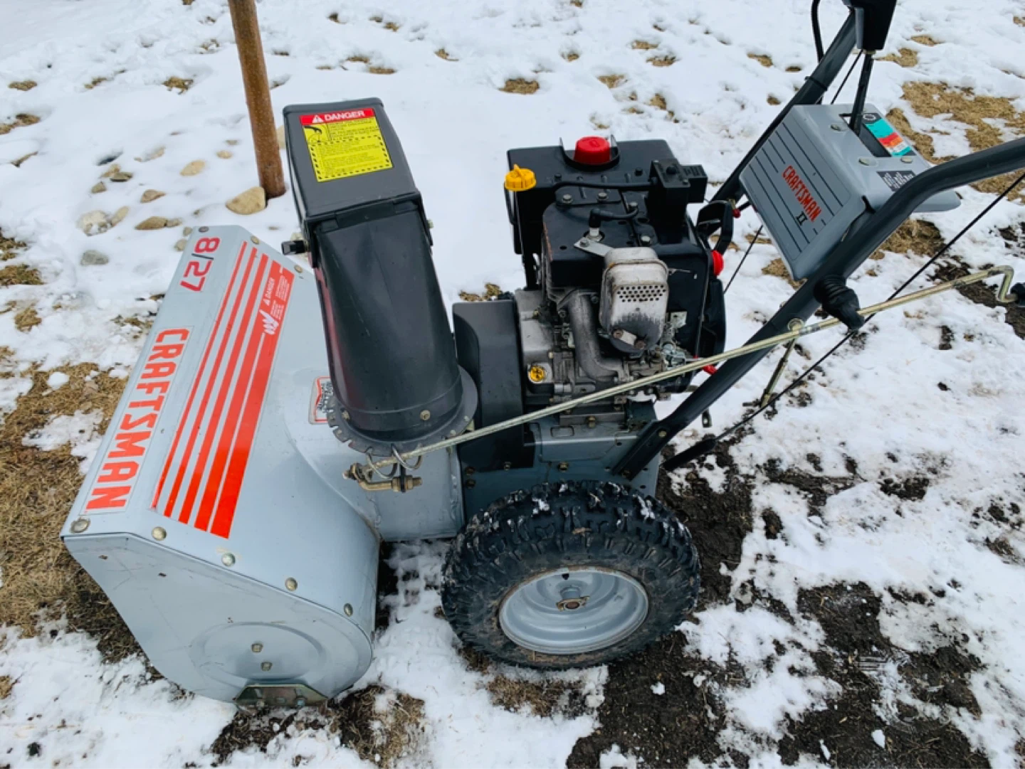 Craftsman 8/27 Snowblower - photo 2