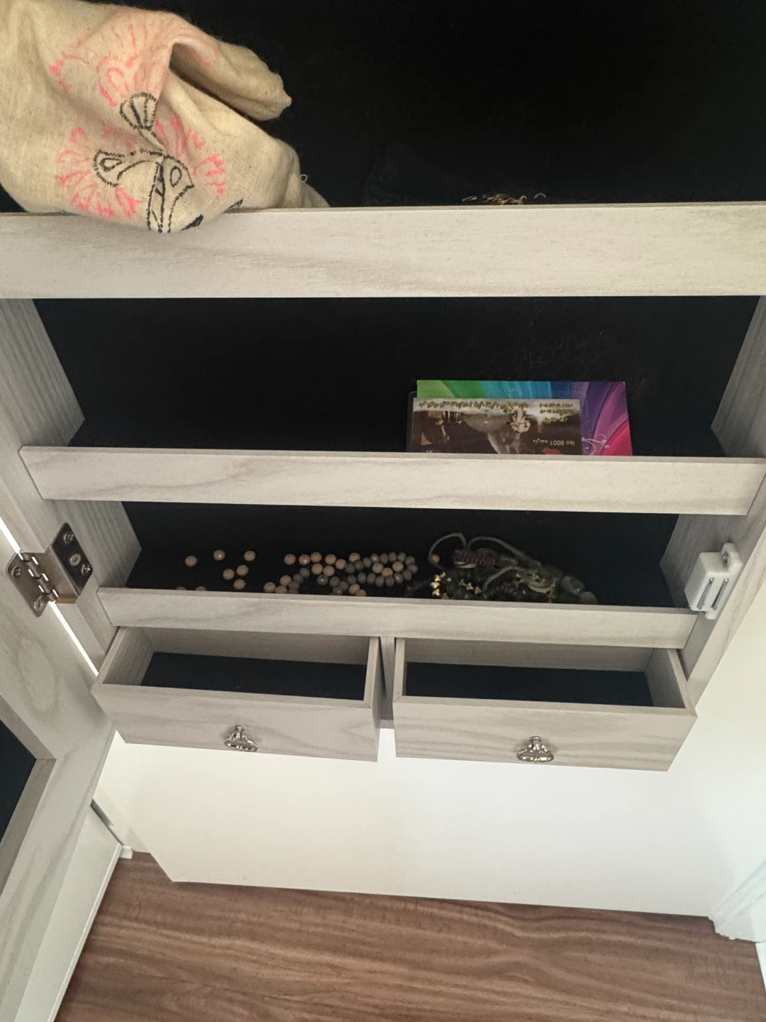 Over-the-door Jewelry Armoire with Mirror - photo 4