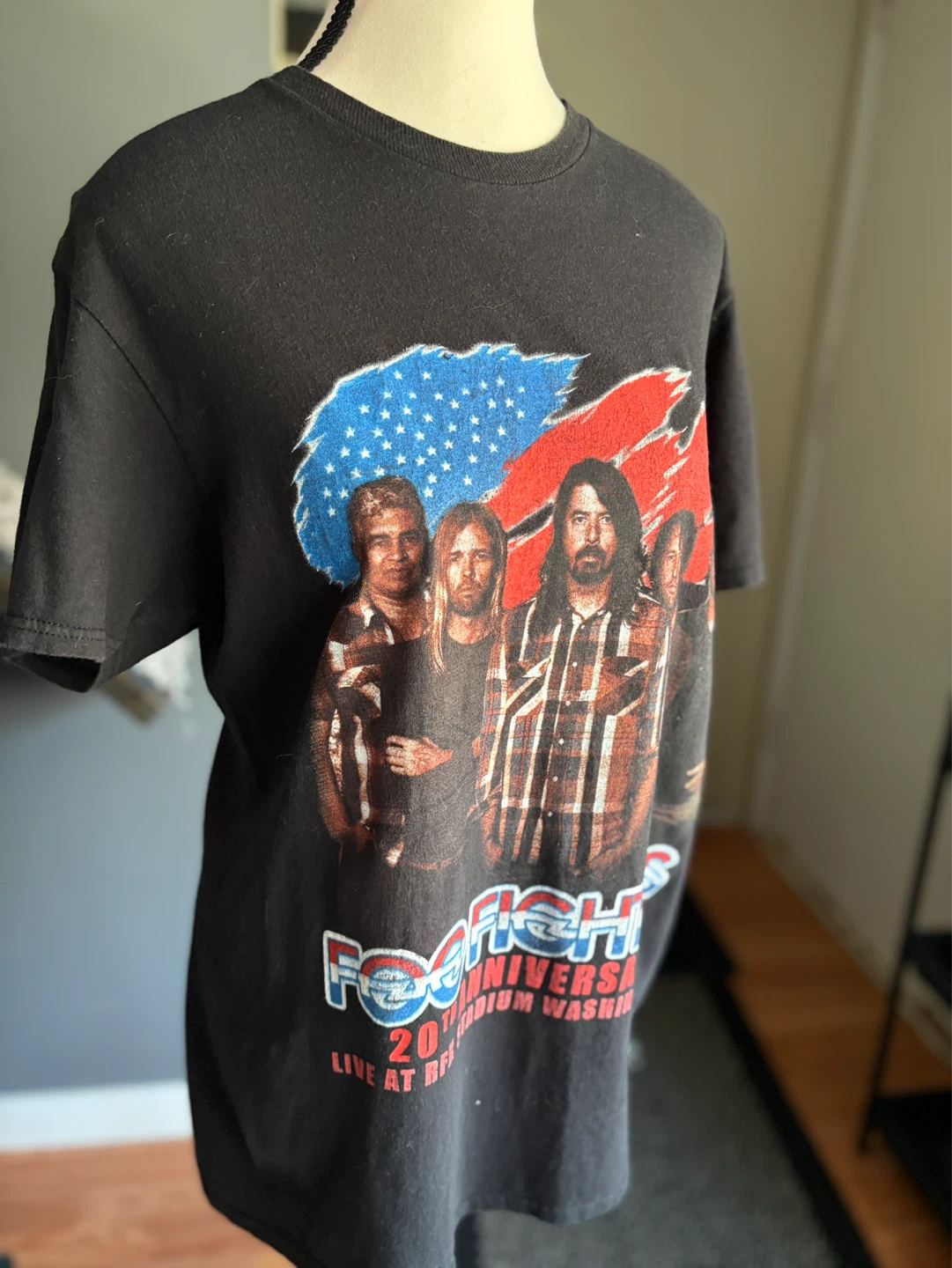 Foo Fighters 20th Anniversary "4th of July" Concert T-Shirt - photo 3