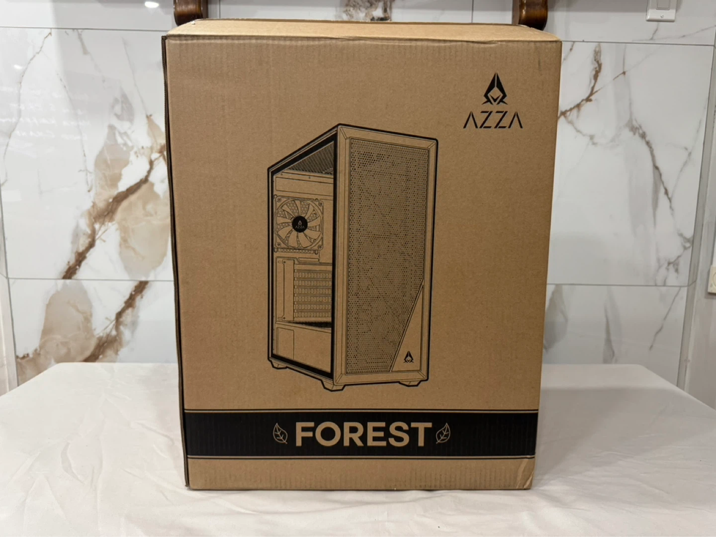 AZZA Forest 370 Mid Tower ATX | Brand New Open Box Case