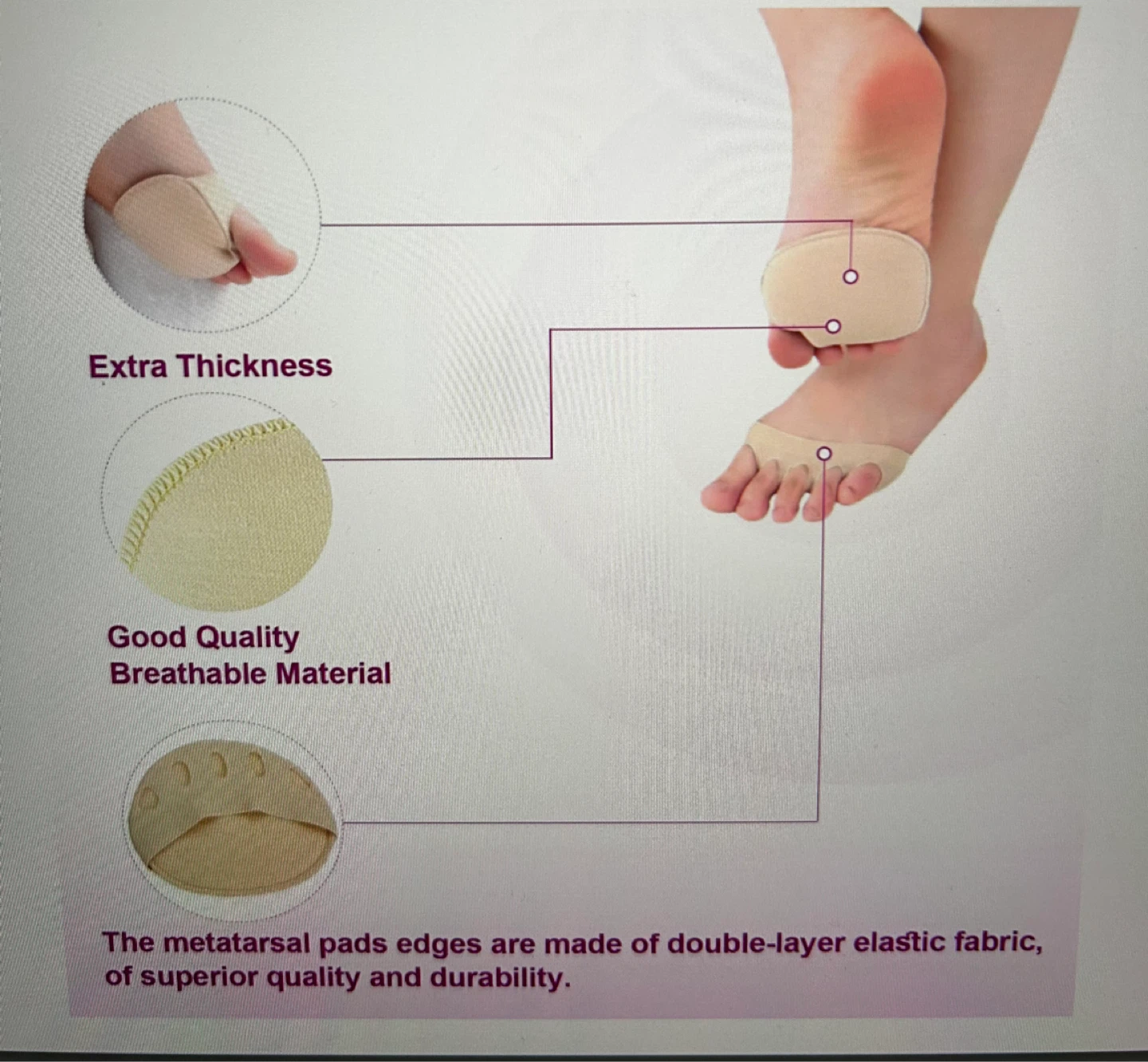 Set of 5 - Pads and Half Socks - photo 5