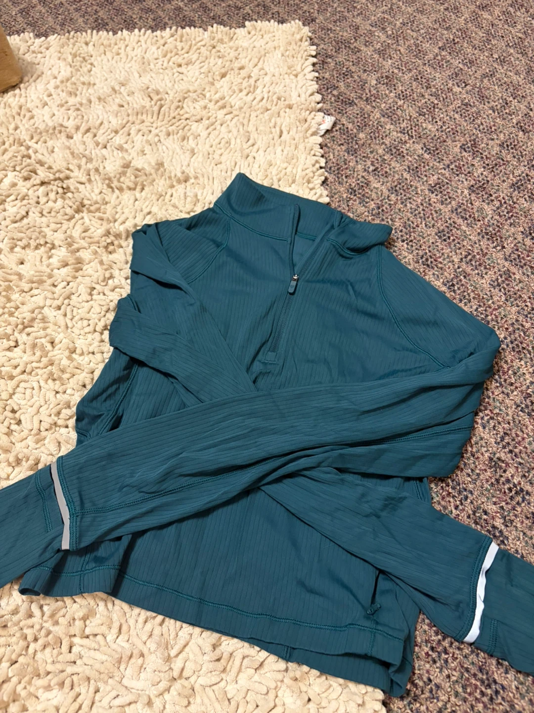 Lululemon Athletica Long Sleeve Half-Zip Pullover Top - photo 2