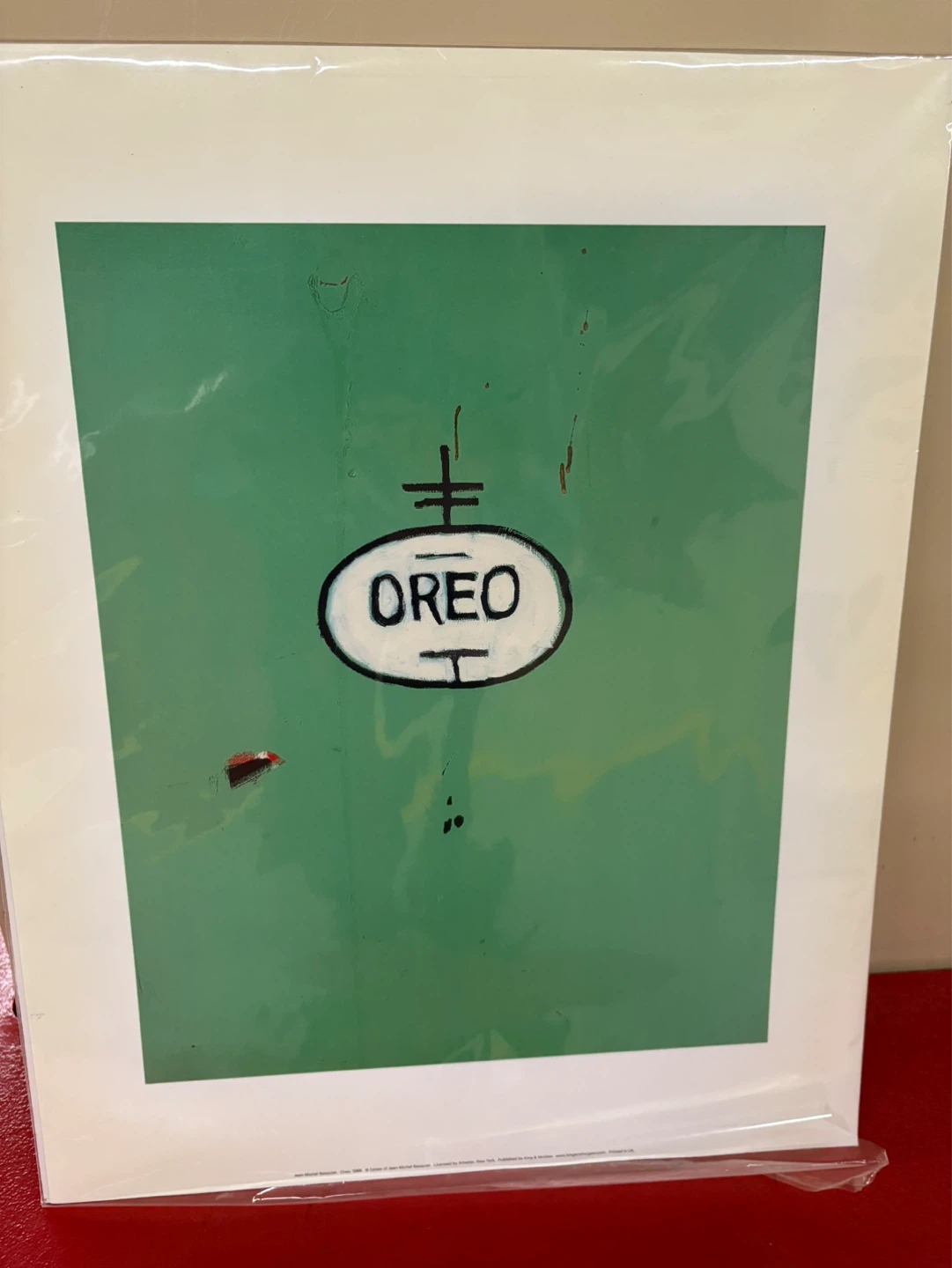 Jean-Michel Basquiat, Oreo 1988 Print