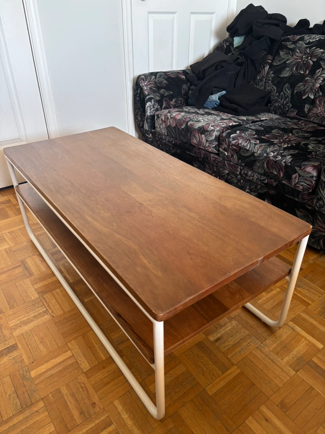 Mango wood coffee table