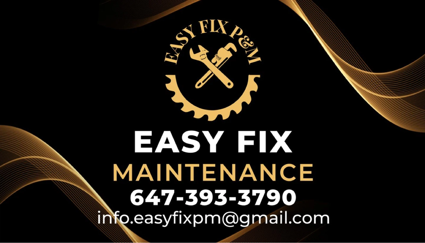 Easy Fix Maintenance Services Flyer